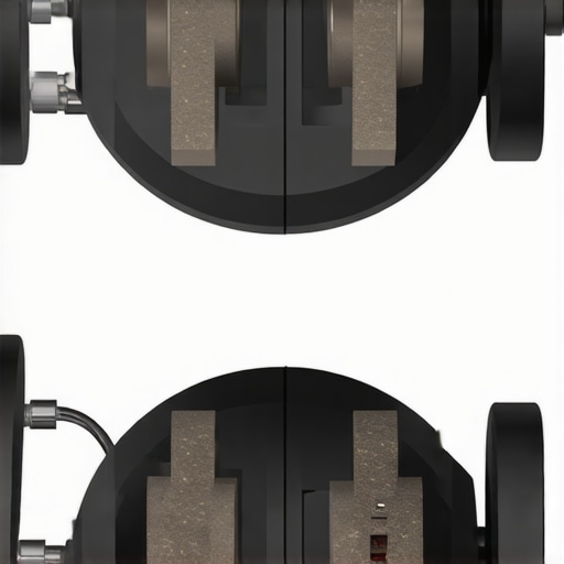 Brake System Components Diagram Detailed illustration of brake caliper, pads, rotor, and lubrication points