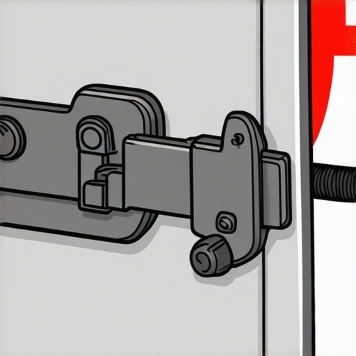 Illustration showing step-by-step door hinge and latch adjustment for proper car door alignment