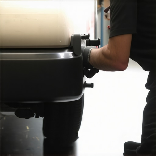 How Collisionrenew Aligns Bumper Brackets After a Parallel Parking Hit