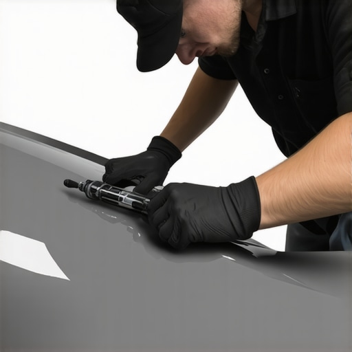 How Collisionrenew fixes a dent in a body line without losing the shape