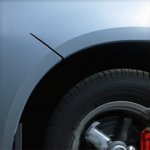How Collisionrenew prevents rust from forming behind a repaired fender