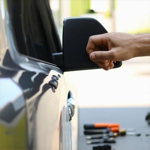 How to fix a side mirror that won't adjust anymore