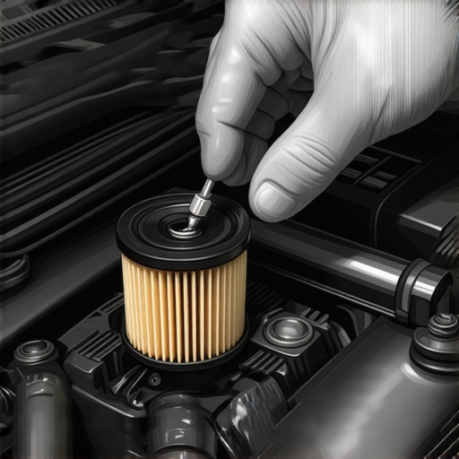 How to remove a stuck oil filter using the screwdriver trick