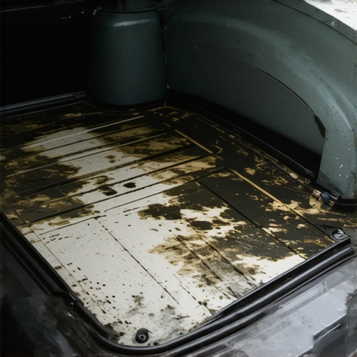 The hidden cause of a musty smell in your trunk