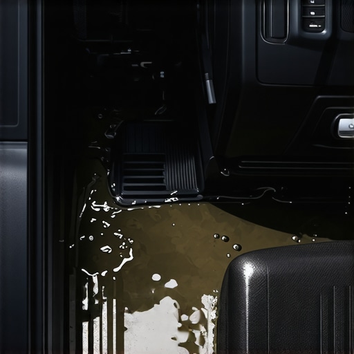 The hidden cause of a puddle in your passenger footwell