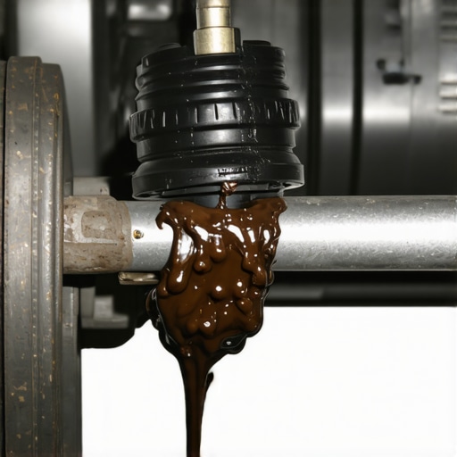 A torn CV boot leaking black grease on a vehicle axle