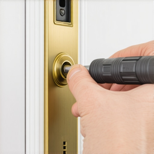 How to fix a door handle that is stuck in the open position