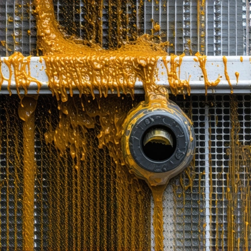 The Damage of Cooling System Additives Clogged radiator core showing sludge buildup from stop-leak products