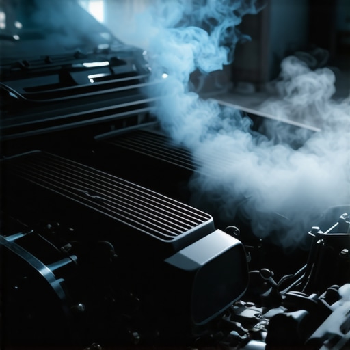 The reason your car emits a blue puff of smoke on startup