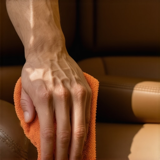 The trick to cleaning leather seats without staining them