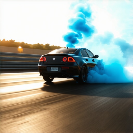 Why your car produces blue smoke only during hard acceleration